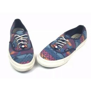 Vans Inca Tribal Aztec Print Skate Shoes w Beads